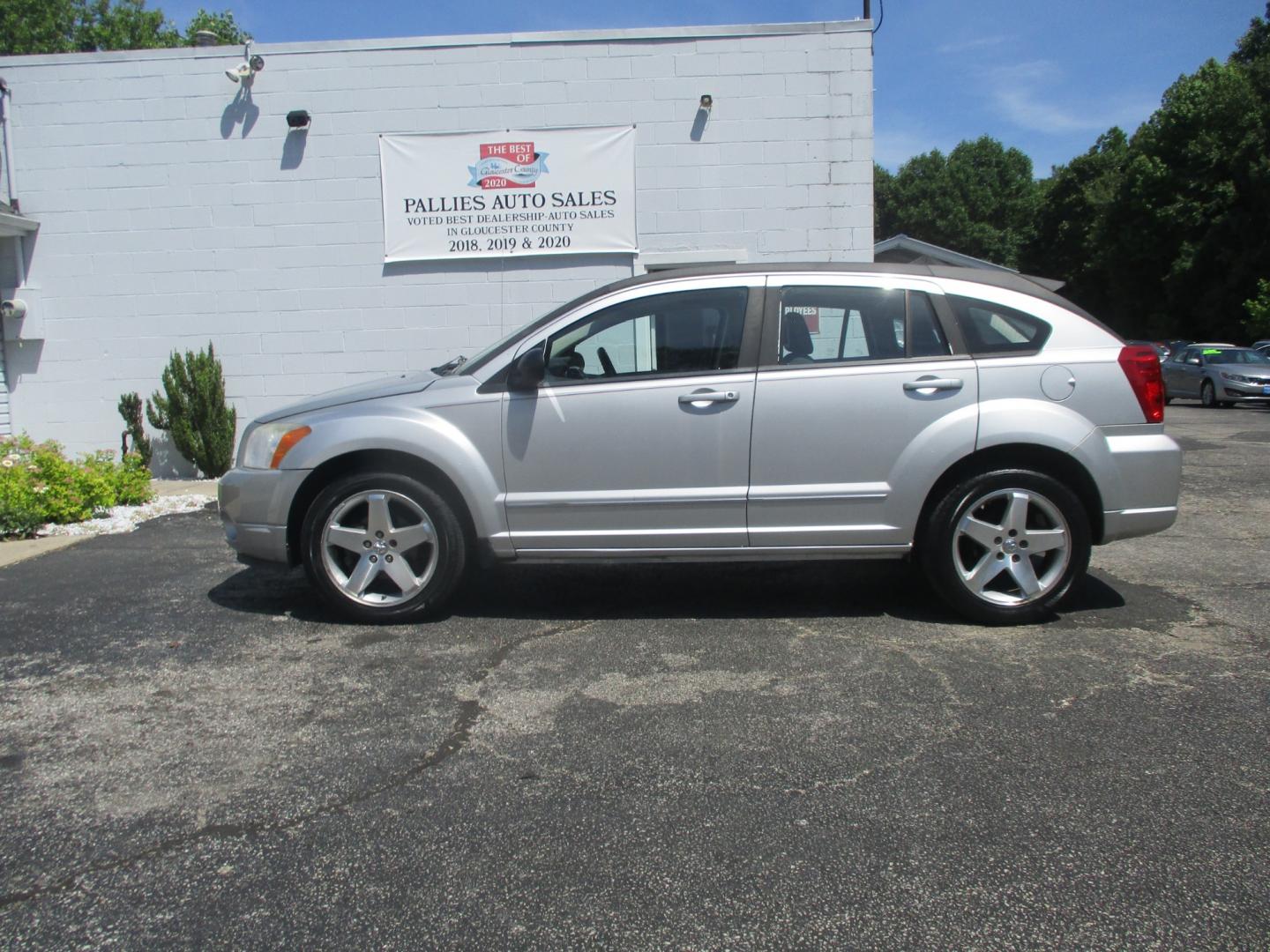 2008 SILVER Dodge Caliber R/T FWD (1B3HB78K18D) with an 2.4L L4 DOHC 16V engine, located at 540a Delsea Drive, Sewell, NJ, 08080, (856) 589-6888, 39.752560, -75.111206 - Photo#2